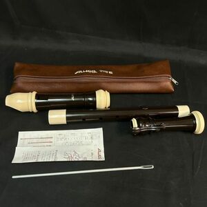 DEc065Y06 AULOS TENOR 511B-E recorder au Roth tenor case attaching wind instruments musical instruments 