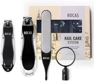 Bocas nail clippers 4 kind set 360 times rotation day Korea production 