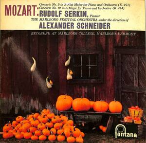 A00534006/LP/ルドルフ・ゼルキン「Mozart / Piano Concerto No.9、12」