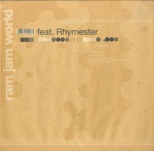 A00507411/12インチ/RAM JAM WORLD (朝本浩文) feat. RHYMESTER(ライムスター)「Triple Trouble (1999年・WQJB-1027・ドラムンベース・ヒ