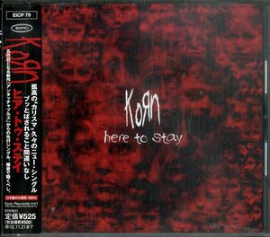 D00152758/CD/Korn「Here To Stay」