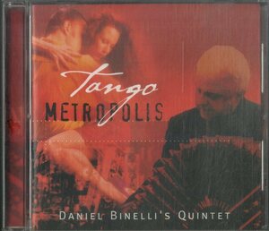 D00153127/CD/Daniel Binellis Quintet「tango Metropolis」