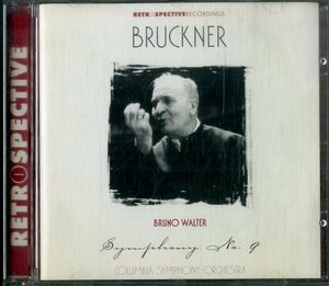 D00153808/CD/ブルーノ・ワルター「Bruckner/Symphony No.9」