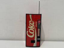 2406252 コカコーラ AM/FM ラジオ 動作品 レトロ ビンテージ コカコーラ自販機 CocaCola_画像1