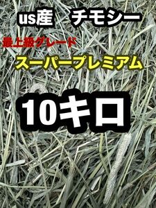 チモシー10キロ　ウサギ モルモット　デグー チンチラ １番刈