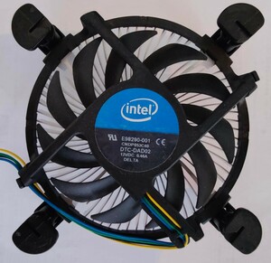 インテル　純正CPU COOLER Intel クーラー DTC-DAD02