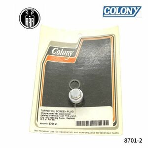 タペット オイルスクリーンプラグ ハーレーダビッドソン 8701-2 colony コロニー