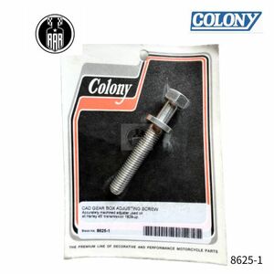 カドミウムメッキ ギアボックス アジャスター スクリュー ハーレーダビッドソン 8625-1 colony コロニー