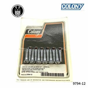 タイミングカバー スクリュー キット クローム ハーレーダビッドソン 9794-12 colony コロニー