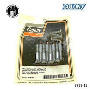 トランスミッション サイド カバー アレン スクリューキット ハーレーダビッドソン 8799-12 colony コロニー