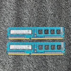 SK HYNIX DDR3-1600MHz 8GB (4GB×2枚キット) HMT451U6MFR8C-PB 動作確認済み デスクトップ用 PCメモリ 