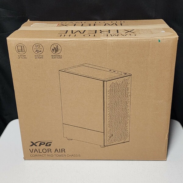 【送料無料】ADATA XPG VALOR AIR White ミドルタワー型PCケース(ATX)