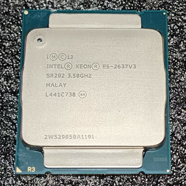 CPU Intel Xeon E5-2637 v3 3.5GHz 4コア8スレッド Haswell-EP LGA2011-3 PCパーツ インテル 動作確認済み