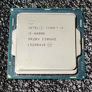 CPU Intel Core i5 6600K 3.5GHz 4コア4スレッド SkyLake PCパーツ インテル 動作確認済み