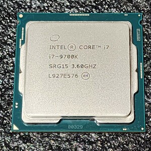 CPU Intel Core i7 9700K 3.6GHz 8コア8スレッド CoffeeLake PCパーツ インテル 動作確認済み (8)