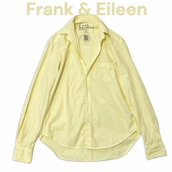 Frank＆Eileen フランク& アイリーン スキッパーシャツ ELEEN イエロー XXS　　　