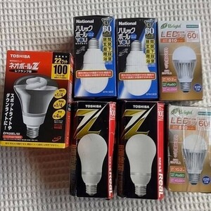 ◆Nationalナショナル 　パルックボール ◆ TOSHIBA東芝　ネオボールZ ・ネオボールZ(ReaL)　◆株式会社オール電機　E-Bright　LED 電球　
