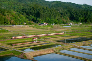 鉄道 デジ 写真 画像 381系 国鉄色 特急やくも 101