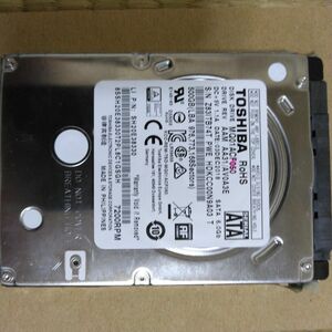 TOSHIBA HDD500GB使用時間2645