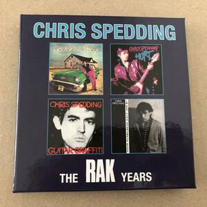 紙ジャケット The RAK Years (4CD) BOXSET Chris Spedding (クリス・スペディング) 紙ジャケ ボックスセット