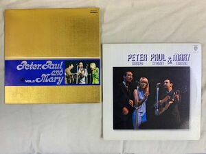 LP 2枚セット PPM ピーター・ポール&マリー PETER,PAUL&MARY 花はどこへ行ったの パフ 風に吹かれて 赤盤あり BP-9750 P-5151/2W