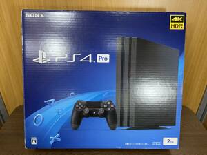 25) PlayStation4 Pro jet * black 2TB CUH-7200C B01 PS4 PlayStation 4 [USB*HDMI cable after market made ]