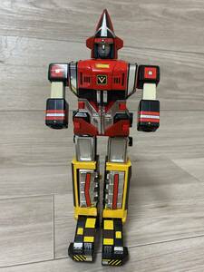 48 present condition goods that time thing poppy DX Chogokin Daisentai Goggle five GB-70 1V-JET 2V-TANK 3V-DUMP Showa Retro * damage * lack of have 