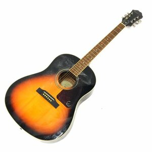 エピフォン AJ-220S アコースティックギター サンバースト 弦楽器 購入時書類 ソフトケース付 Epiphone