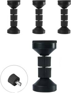 Quikaboo furniture turning-over prevention .. trim stick Mini (4ps.@) furniture turning-over prevention flexible stick black short . enduring . installation height 4.2~11c. style 