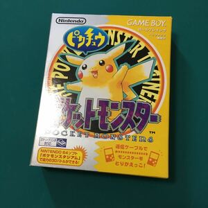 未使用　ポケットモンスター ポケモン pokemon ピカチュウ　ゲームボーイ GB pikachu GAMEBOY