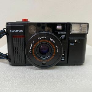 509　AR　OLYMPUS QUICK FLASH AFL オリンパス　動作未確認カメラ　ｆ2.8　38ｍｍ　QUARTZDATE　フィルムカメラ　ジャンク