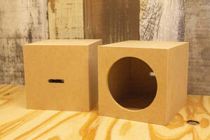 [5.5M1010basic]5.5mm thickness MDF Cube form .. type enclosure assembly kit 