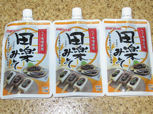  maru sun rice field comfort miso . number taste . use 110g×3 piece 