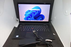 （431）Lenovo ThinkPad X1 Yoga 20QG-S1T20U Core i7 8650U 1.90GHz/16GB/256GB(NVMe) 14インチ（2560×1440）ソフト400本バンドル