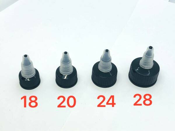 超便利★【20mmx5個】ドロッパーボトル用　ツイストキャップ　ベッキーキャップ★クレオス タミヤ ガイアノーツ 薄め液などに 