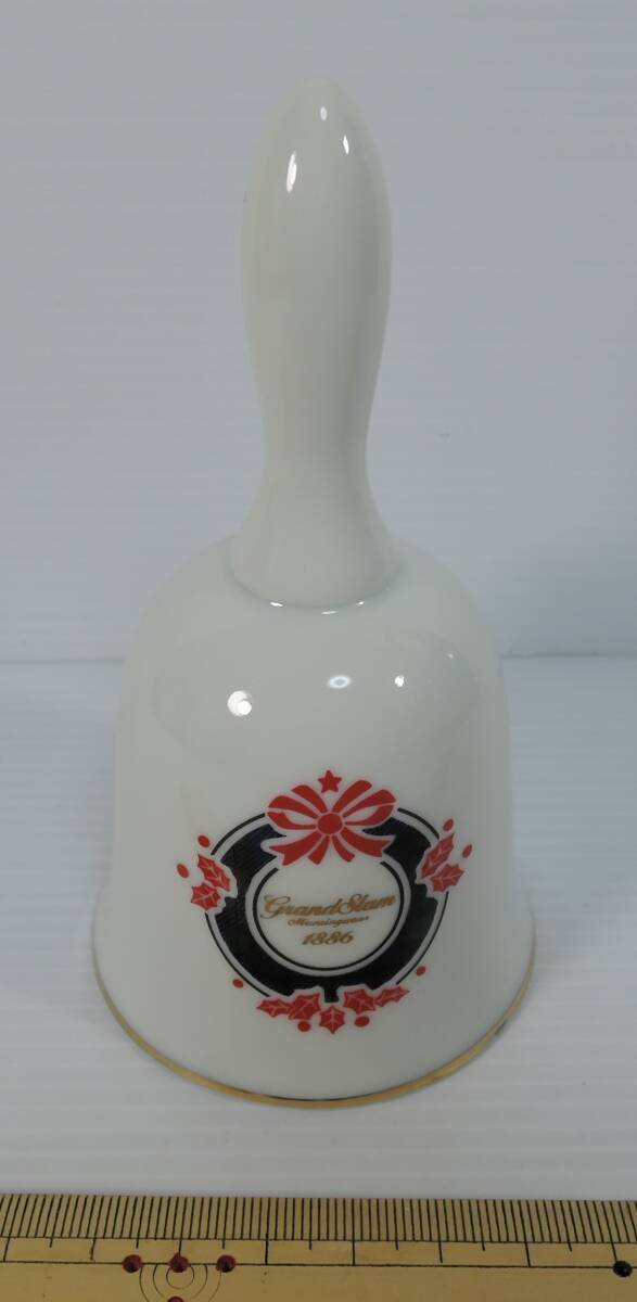 ☆H01■卓上ハンドベル　グランドスラム　マンシングウェア　陶器製■