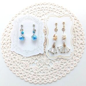 ハンドメイド イヤリング