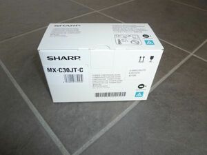 シャープ　複合機MXC300W用トナー　ＭＸＣ３０ＪＴＣ　シアン　国内純正品　MX-C30JTC　新品　未使用