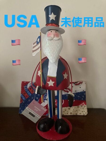 最終お値下げ! ☆USAで購入☆ 星条旗 ボブルヘッド人形