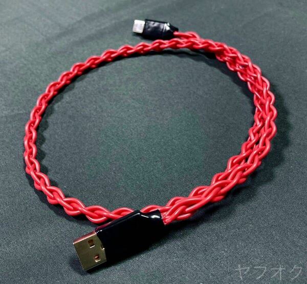 オーディオ用USBケーブル 「Red」 A→C/0.6m 試作品の為50%オフ 【オヤイデ・フルテック・サエク・ゾノトーン・エイム電子】