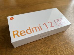 Redmi 12 5G SkyBlue シュリンク付　SIMフリー　ソフトバンク購入【新品未使用】