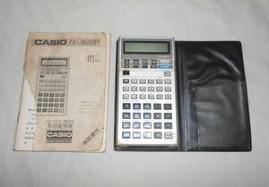 CASIO calculator fx-3600P operation goods owner manual attaching . Casio scientific calculator secondhand goods 