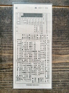 JR Tokai . ticket map type supplement ticket Toyohashi transportation district .. member issue new castle station ( railroad collection railroad materials in car supplement ticket )