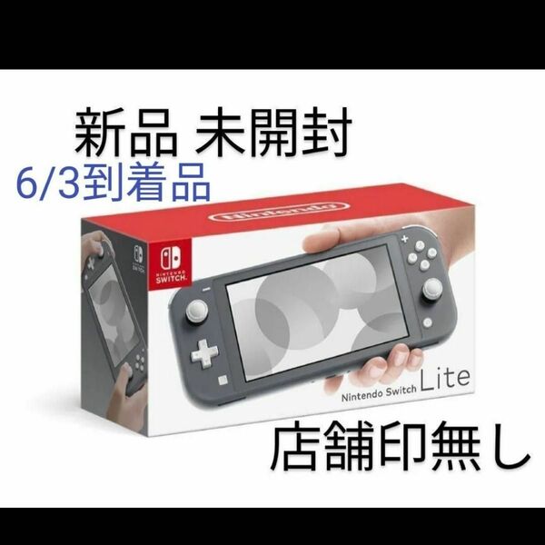 値下げ不可Nintendo Switch Lite グレー　任天堂 スイッチ ライト 本体 グレー 店舗印無し