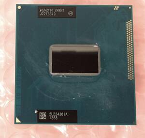 * postage 120 jpy ~, operation verification settled, with guarantee *Intel Intel Core i3-3110M SR0N1 2.40Hz