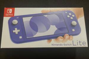  new goods unopened goods // nintendo Nintendo Switch Lite Nintendo switch light blue body * including carriage 