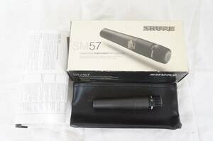 SHURE シュア SM57 DYNAMIC ダイナミック マイク 4506066041