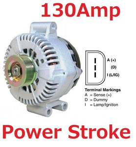 *** power stroke * new goods 4G 130 Anne pair 96-04 Ford Explorer sport truck 4.0L alternator Dynamo 