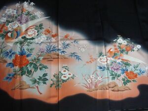 *.* kimono * translation equipped! capital . after high class stop sleeve tomesode silk some stains equipped!.. equipped! cloth taking . pattern taking . handicrafts for use various!