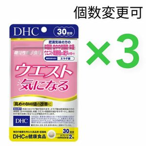 DHC　ウエスト気になる30日分×３袋　個数変更可